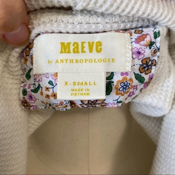Anthropologie Maeve Ainsley  Turtleneck Thermal Top - Picture 15 of 15